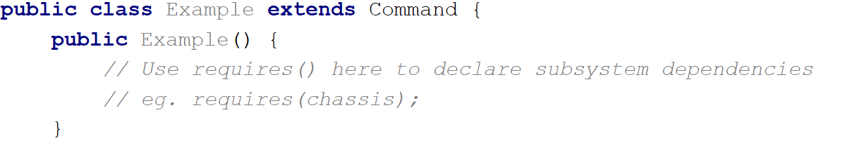 Commands Template